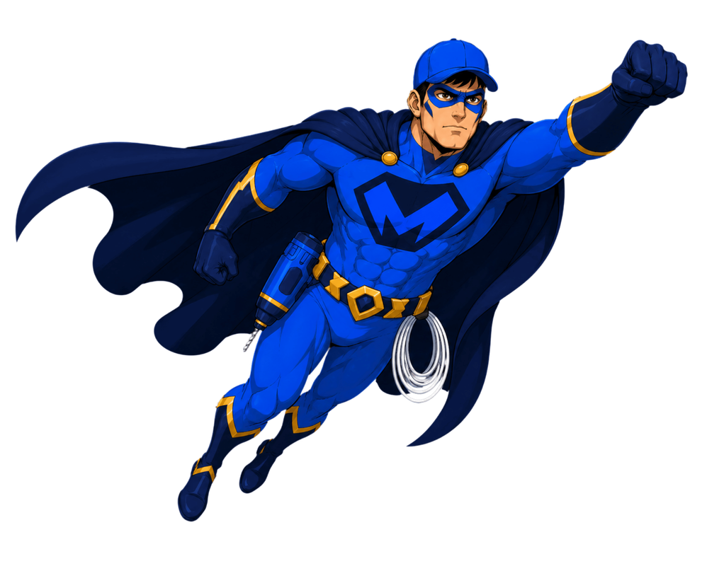 Súper Mallix - El superhéroe de las mallas de seguridad